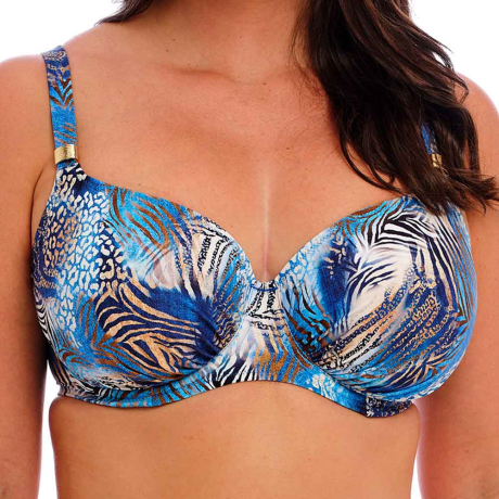 Fantasie Swim Seraya Sands Bikini Top in Denim FS503701