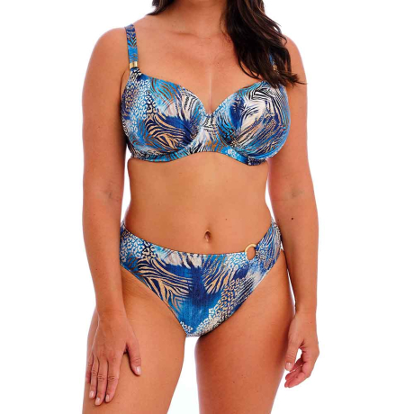 Fantasie Swim Seraya Sands Bikini Top and Briefs in Denim FS503701 and FS503772