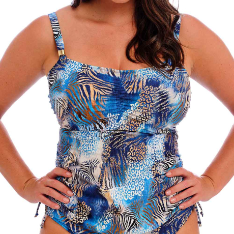 Fantasie Swim Seraya Sands Tankini Top in Denim FS503751