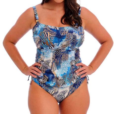 Fantasie Swim Seraya Sands Tankini Top and Briefs in Denim FS503751 and FS503778