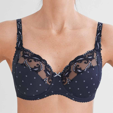 Felina Secret Delight Bra in Blue Fjord 205292