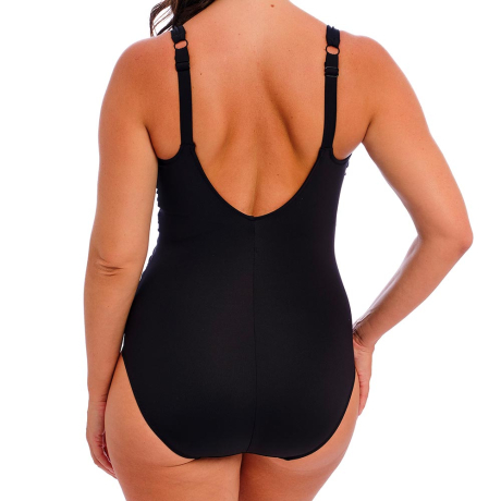 Backview of Fantasie Swim Merissa Swimsuit In Black FS505142