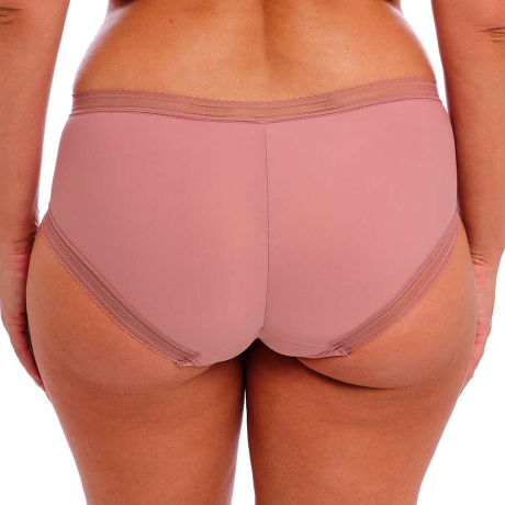 Backview of Fantasie Fusion Briefs In Rose FL3095