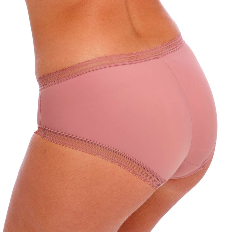 Sideview of Fantasie Fusion Briefs In Rose FL3095