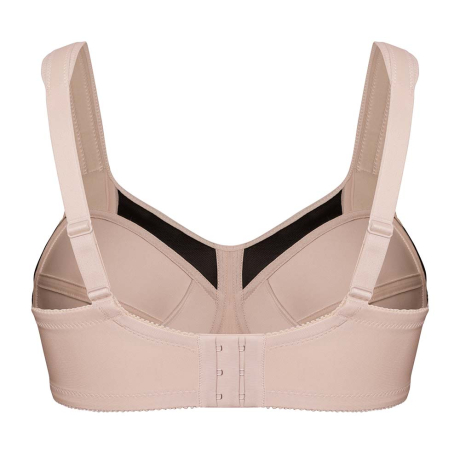 Ulla Dessous Kate Soft Cup Sports Bra In Biscuit 6028