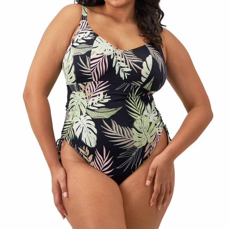 Elomi Swim Tropical Retreat Swimsuit In Black ES801943