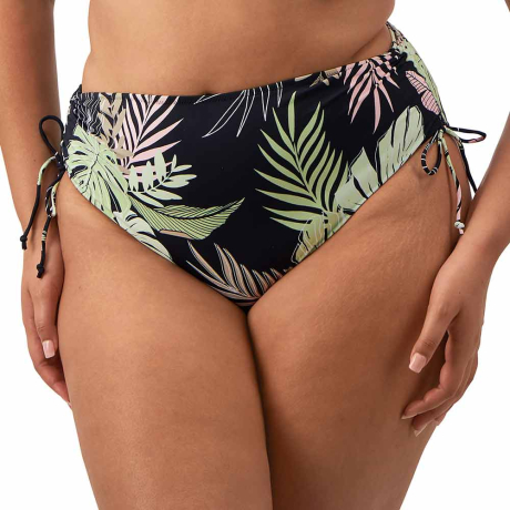 Elomi Swim Tropical Retreat Bikini Briefs In Black ES801973