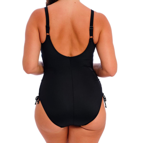 Backview of Fantasie Swim Talm Beach Swimsuit In Black FS505031