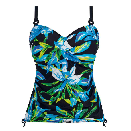 Talm Beach Underwired Twist Front Tankini Top