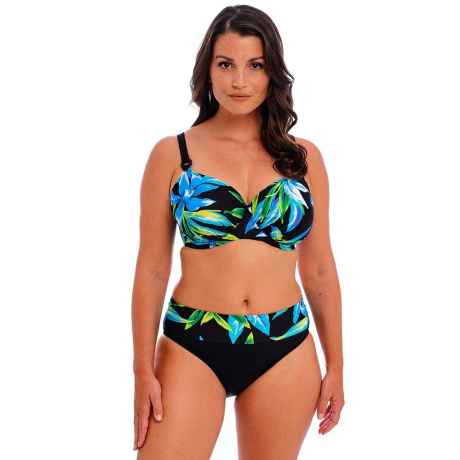 Fantasie Swim Talm Beach Bikini Top and Briefs In Black FS505001 and FS505077