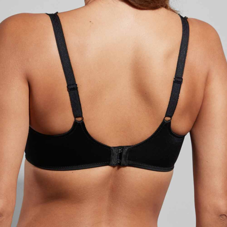 Backview of Empreinte Gustave Bra In Black 08222