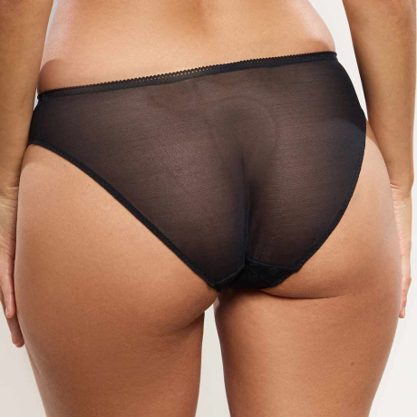 Backview of Empreinte Tess Briefs in Black 03228