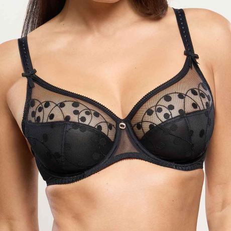 Empreinte Tess Bra in Black 07228