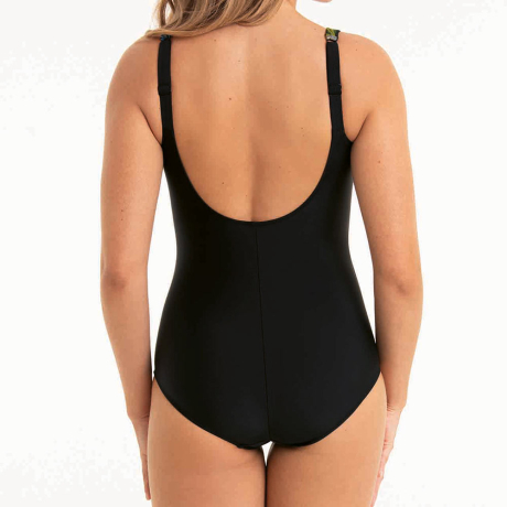 Backview of Anita Swimwear Swimsuit in Agave 7377