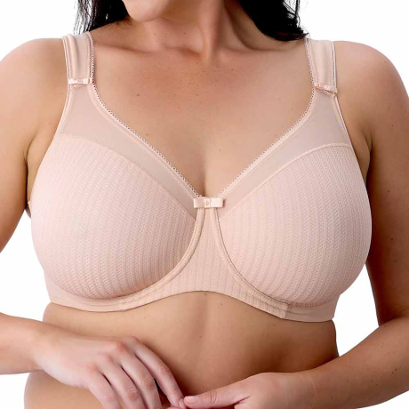 Berlei Beauty Stripe Bra In Blush B541