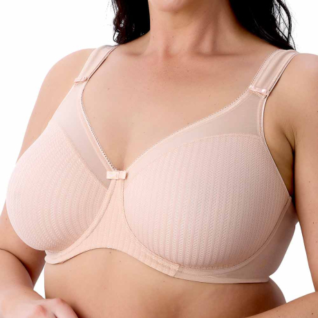 Berlei Beauty Stripe Bra In Blush B541