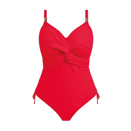 Ottawa Twist Front Adjustable Leg Swimsuit