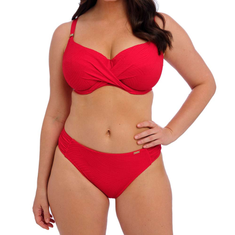 Fantasie Swim Ottawa Bikini Top and Bikini Briefs in Radiant Red FS6355 and  FS6358