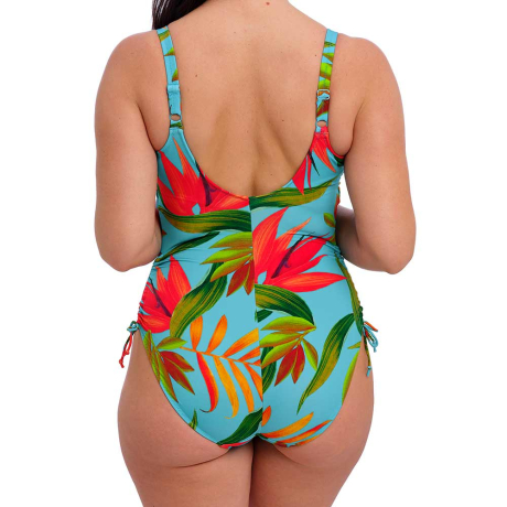 Backview of Fantasie Swim Pichola Swimsuit in Aqua FS503947
