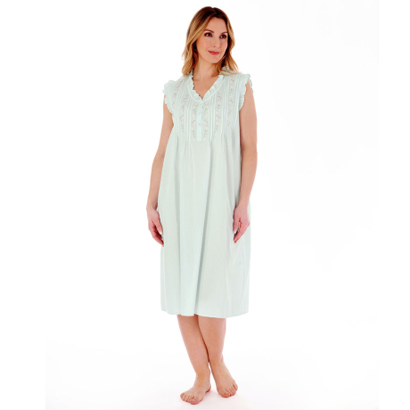 Slenderella Nightdress In Mint ND55250

