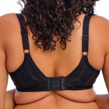 Backview of Elomi Nerina Bra In Black EL302734
