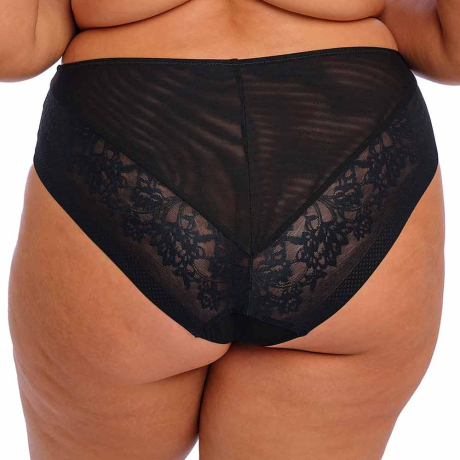 Backview of Elomi Nerina Briefs In Black EL302753
