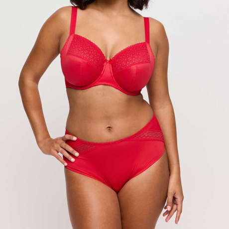 PrimaDonna Montara Bra and Briefs In True Red 0163380 and 0563381
