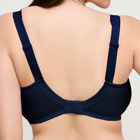 Backview of PrimaDonna Salerno Bra In Midnight Blue 0163535
