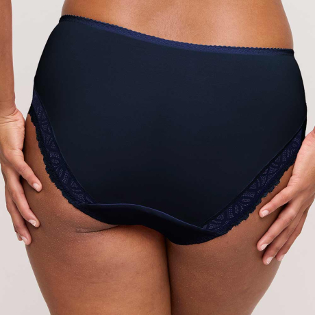 Backview of PrimaDonna Salerno Briefs In Midnight Blue 0563531
