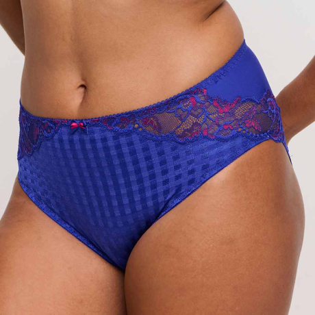 Sideview of PrimaDonna Madison Briefs In Blueberry Kiss 0162126
