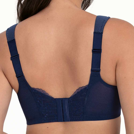 Backview of Anita Comfort Orley Bra In Maritime Blue 5882
