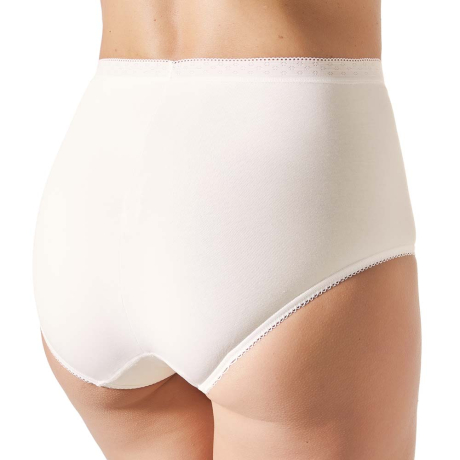 Backview of Janira Essential Briefs In Nacar 1031183 and 1031643