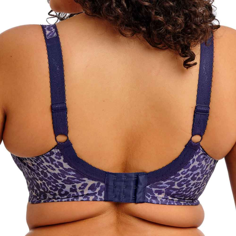 Backview of Elomi Lucie Bra in Midnight EL4490
