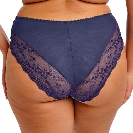 Backview of Elomi Lucie Briefs in Midnight EL4498
