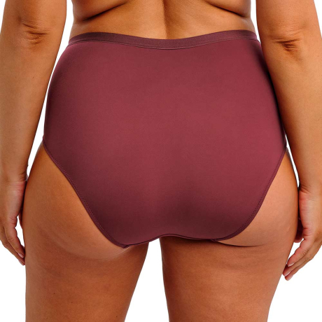 Backview of Fantasie Demure Briefs In Fig FL103251
