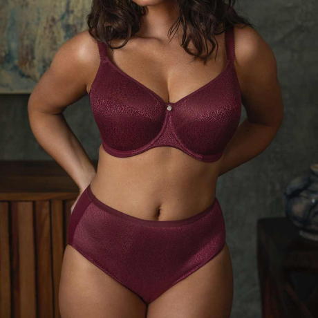 Fantasie Demure Bra and Briefs In Fig FL103211 and FL103251
