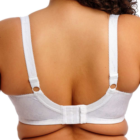 Backview of Elomi Lucie Bra in White EL4490
