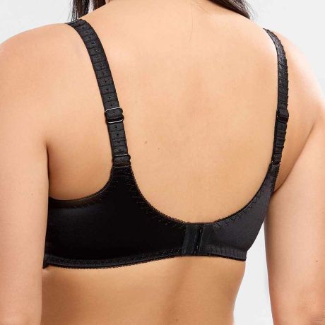 Backview of Empreinte Amour Bra In Black 07225
