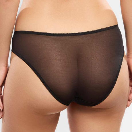 Backview of Empreinte Amour Briefs In Black 03225
