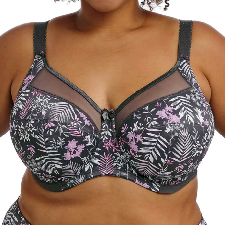 Goddess Kayla Bra in Charcoal GD6162
