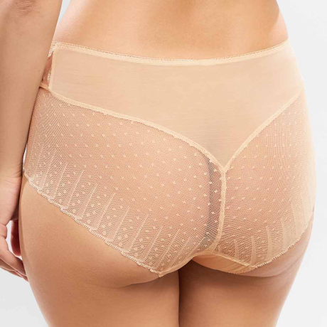 Backview of Empreinte Amour Briefs In Nacre 05225

