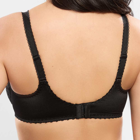 Backview of Empreinte Alix Bra In Black 07230
