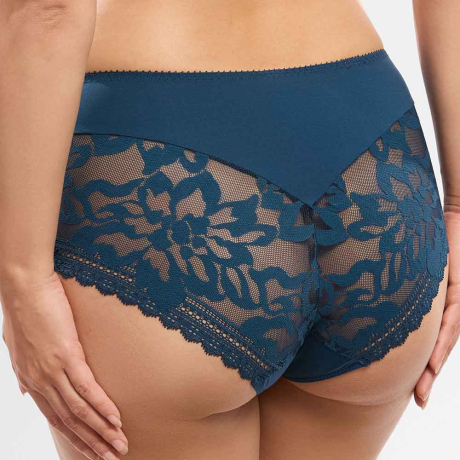Backview of Empreinte Leia Briefs In Bleu Ocean 05224

