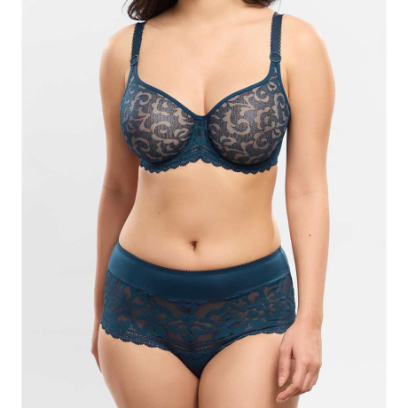 Empreinte Leia Bra and Briefs In Bleu Ocean 07224 and 05224
