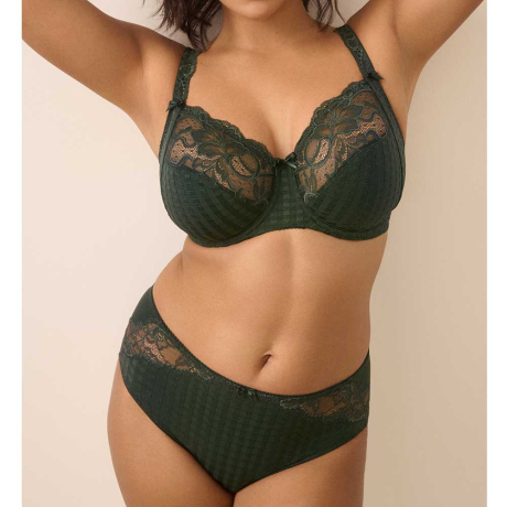 PrimaDonna Madison Bra and Briefs in Deep Forest 0162121 and 0562126
