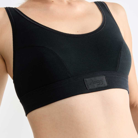 Sloggi Double Comfort T Top Bra In Black DCTTOP
