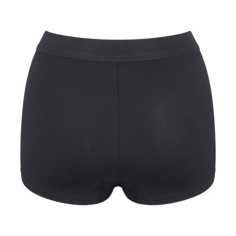Backview of Sloggi Double Comfort T Shorts In Black DCTSHORT
