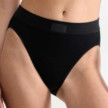 Sloggi Double Comfort T Tai 2 Pack In Black DCTTAI2
