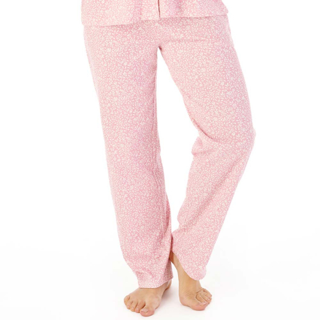 Slenderella Wild Thyme Pyjamas In Pink PJ08113

