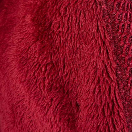 Lining of Slenderella Soft Waffle Housecoat In Raspberry HC08332
